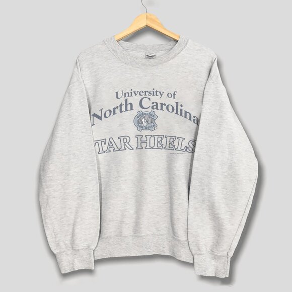 University Of North Carolina Crewneck Sweatshirt, North Carolina Tar Heels Shirt - Picture 1 of 2